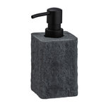 Wenko Distributeur de savon design pierre Villata. Coloris disponibles : Blanc, Gris