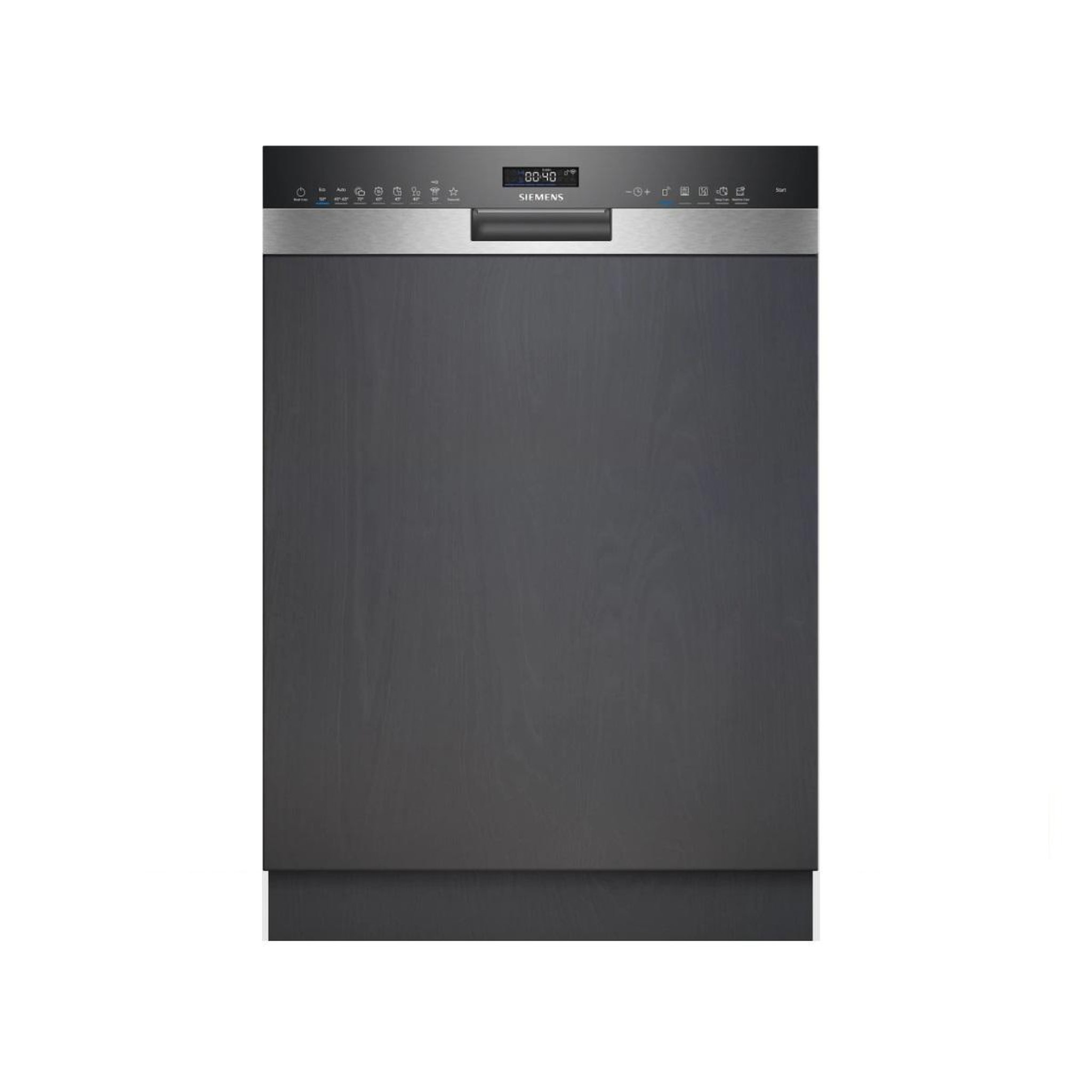 Voir la diapositive 1 : Siemens Lave-vaisselle 60cm 14 couverts 42db intégrable avec bandeau inox - sn55es11ce