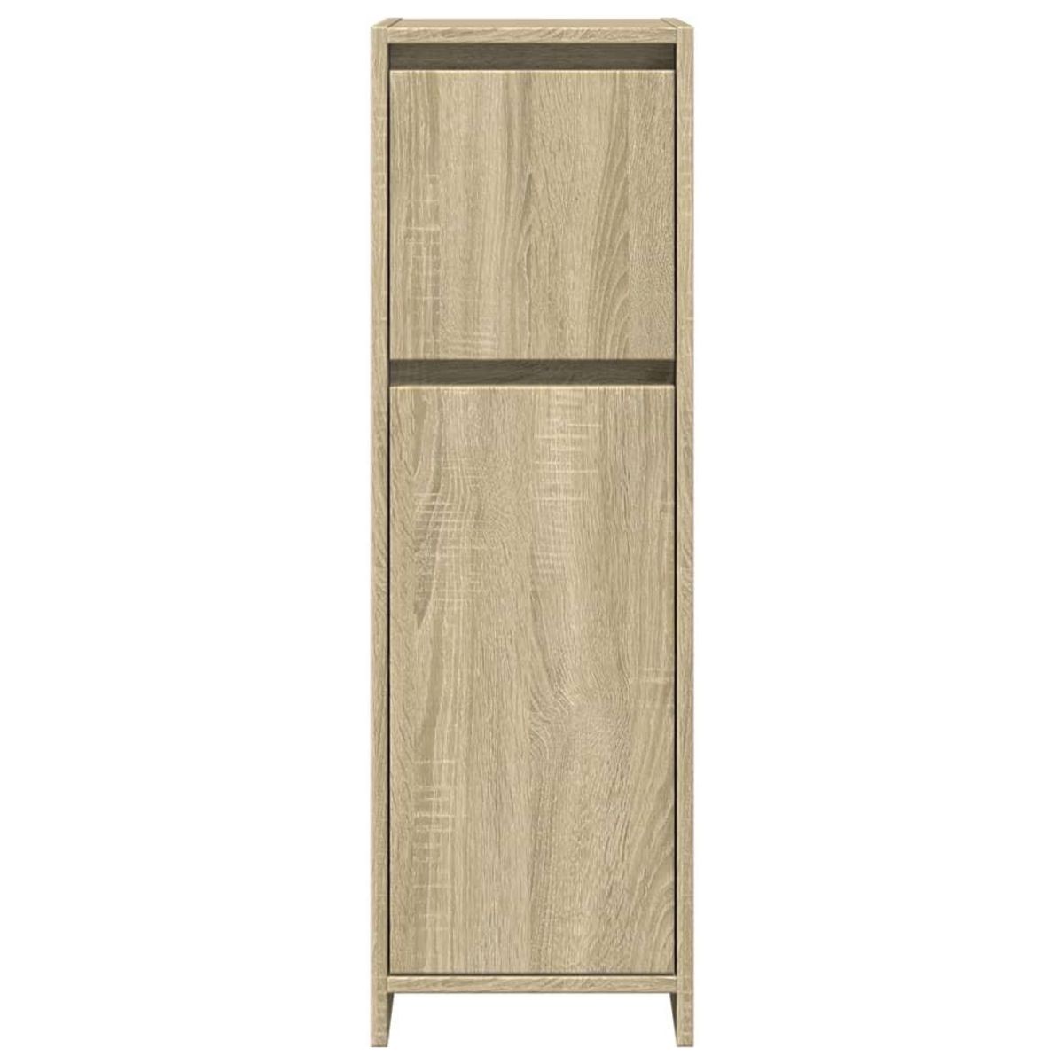 VIDAXL Armoire de salle de bain Chene sonoma 30x30x95 cm Agglomere