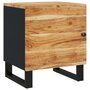 Voir la diapositive 2 : VIDAXL Table de chevet 40x33x46 cm Bois d'acacia massif