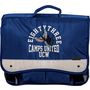 Voir la diapositive 1 :  Cartable 41cm 2 compartiments Camps United Eighty bleu marine
