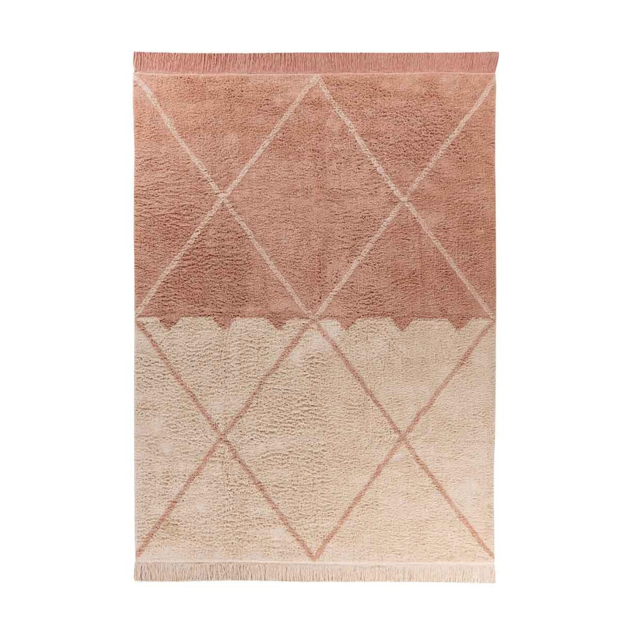 Voir la diapositive 1 : Paris Prix Tapis Tufté à la Main Ethnique  Mylen II  Beige & Rose