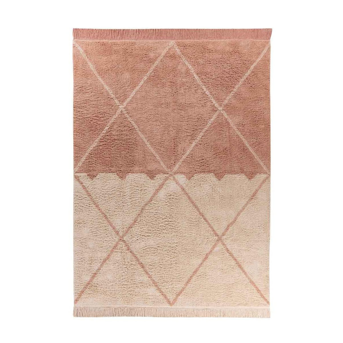 Paris Prix Tapis Tufté à la Main Ethnique  Mylen II  Beige & Rose