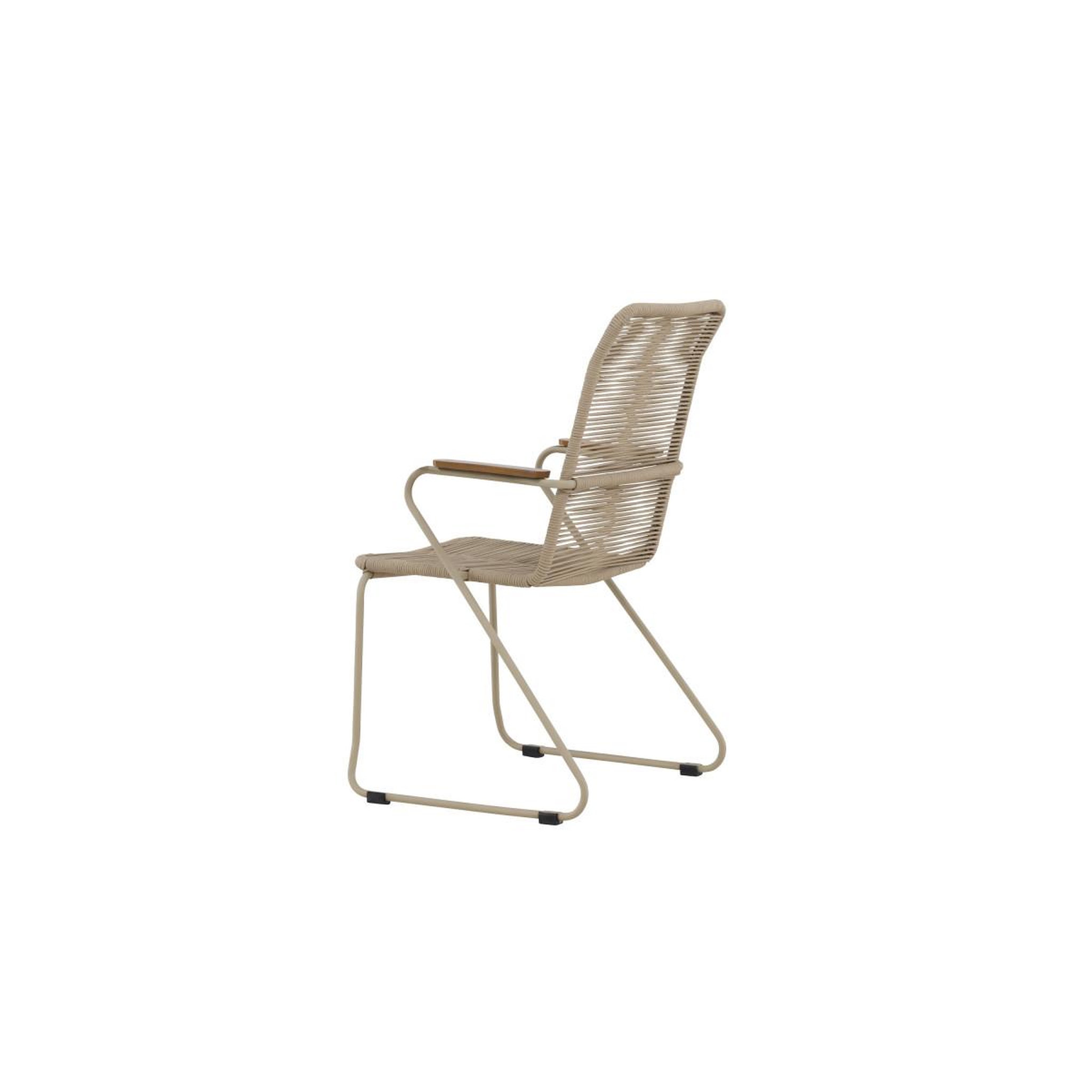 Voir la diapositive 6 : Paris Prix Chaise de jardin empilable  bois  93cm beige