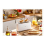 Voir la diapositive 6 : Philips Grille-pain HD2590/00 Toaster blanc Daily, 1 fente longue, 830W