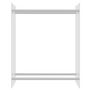 Voir la diapositive 3 : VIDAXL Portant de bois chauffage Transparent 80x35x100 cm Verre trempe