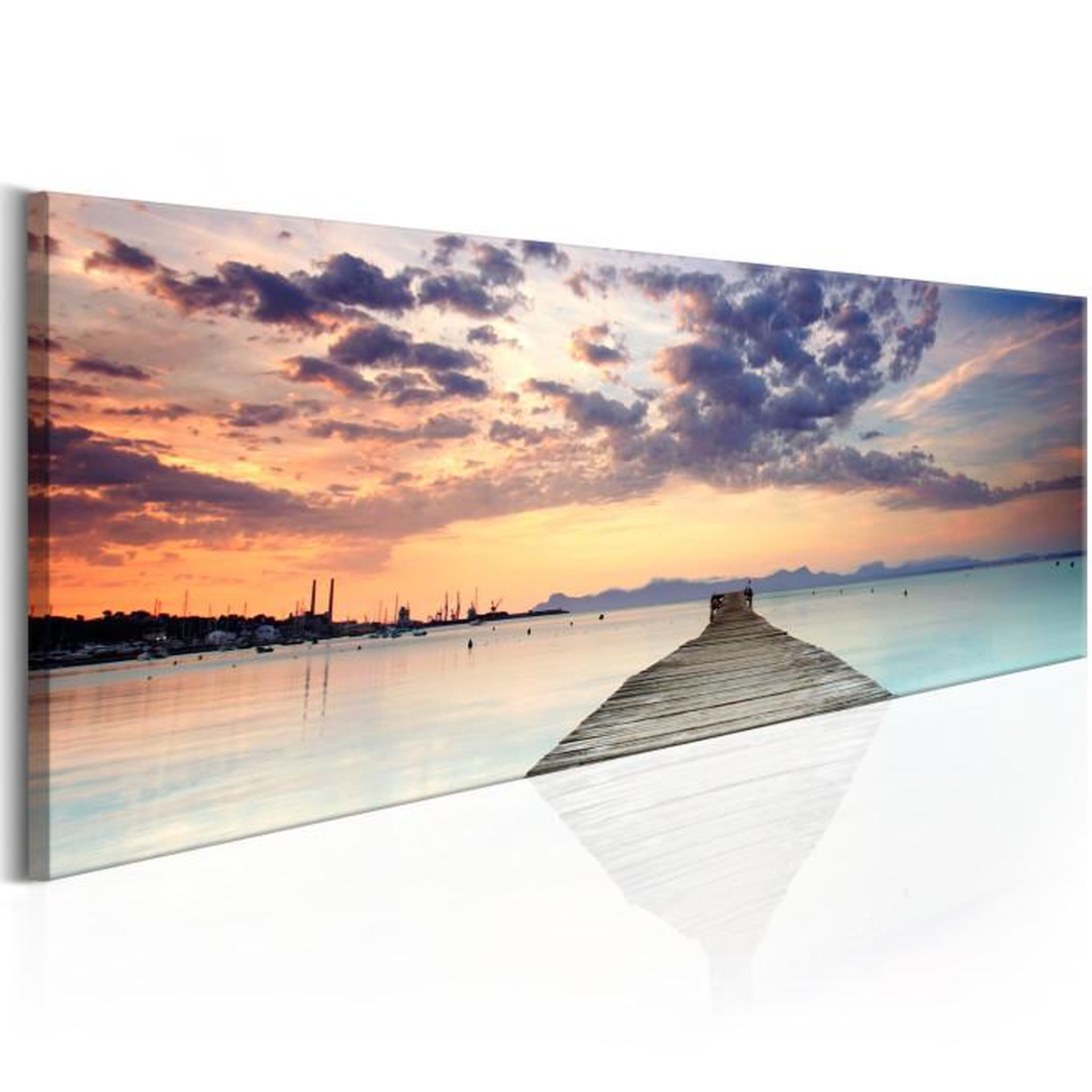 Paris Prix Tableau Imprimé  Pier on the Caribbean. Coloris disponibles : Multicolore