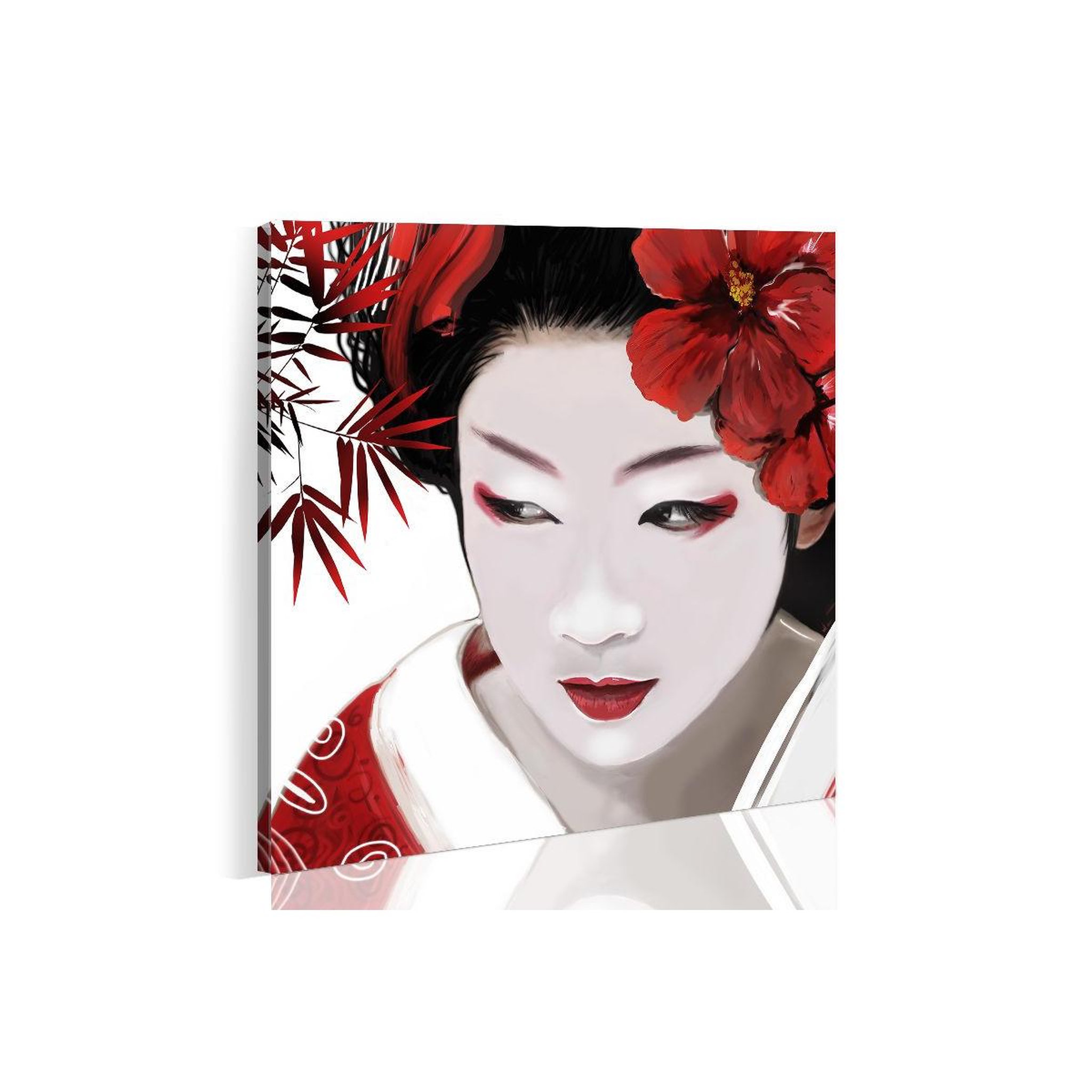 Voir la diapositive 1 : Paris Prix Tableau Imprimé  Geisha Japonaise