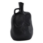 Paris Prix Vase Buste en Céramique  Conta  25cm Noir