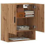 VIDAXL Armoire murale chene artisanal 60x31x70 cm bois d'ingenierie