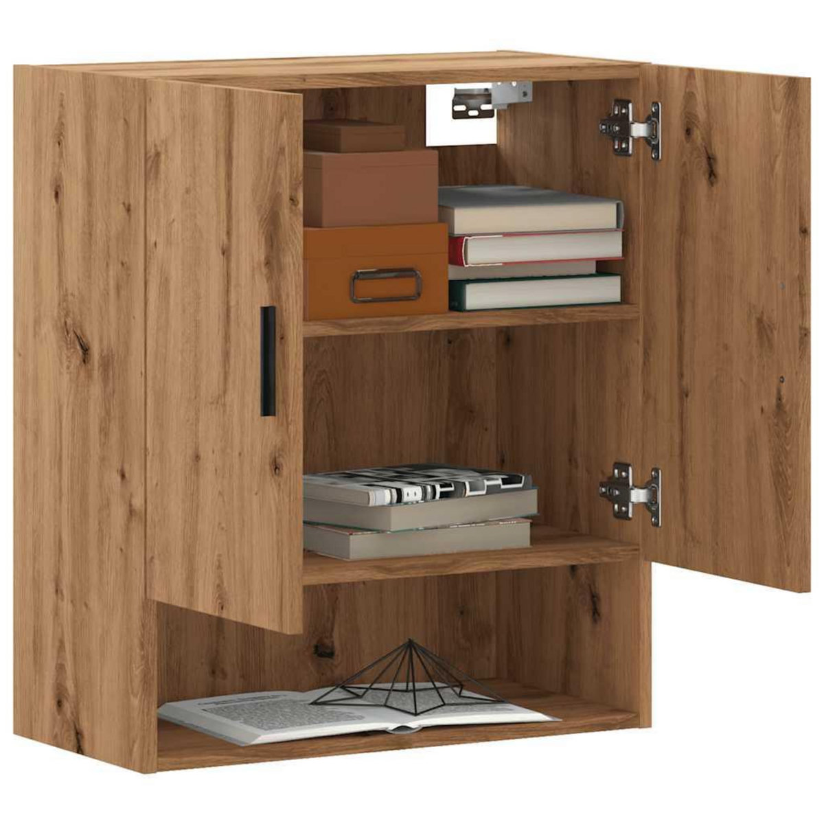 VIDAXL Armoire murale chene artisanal 60x31x70 cm bois d'ingenierie