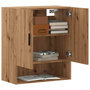 Voir la diapositive 1 : VIDAXL Armoire murale chene artisanal 60x31x70 cm bois d'ingenierie