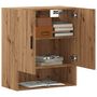 Voir la diapositive 1 : VIDAXL Armoire murale chene artisanal 60x31x70 cm bois d'ingenierie
