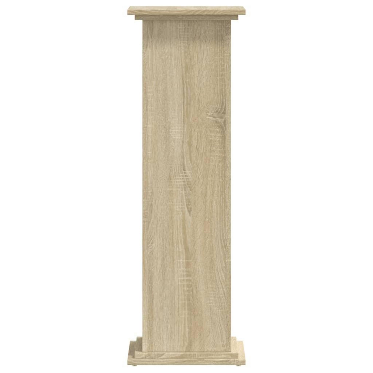 VIDAXL Support pour plantes chene sonoma 33x33x100cm bois d'ingenierie
