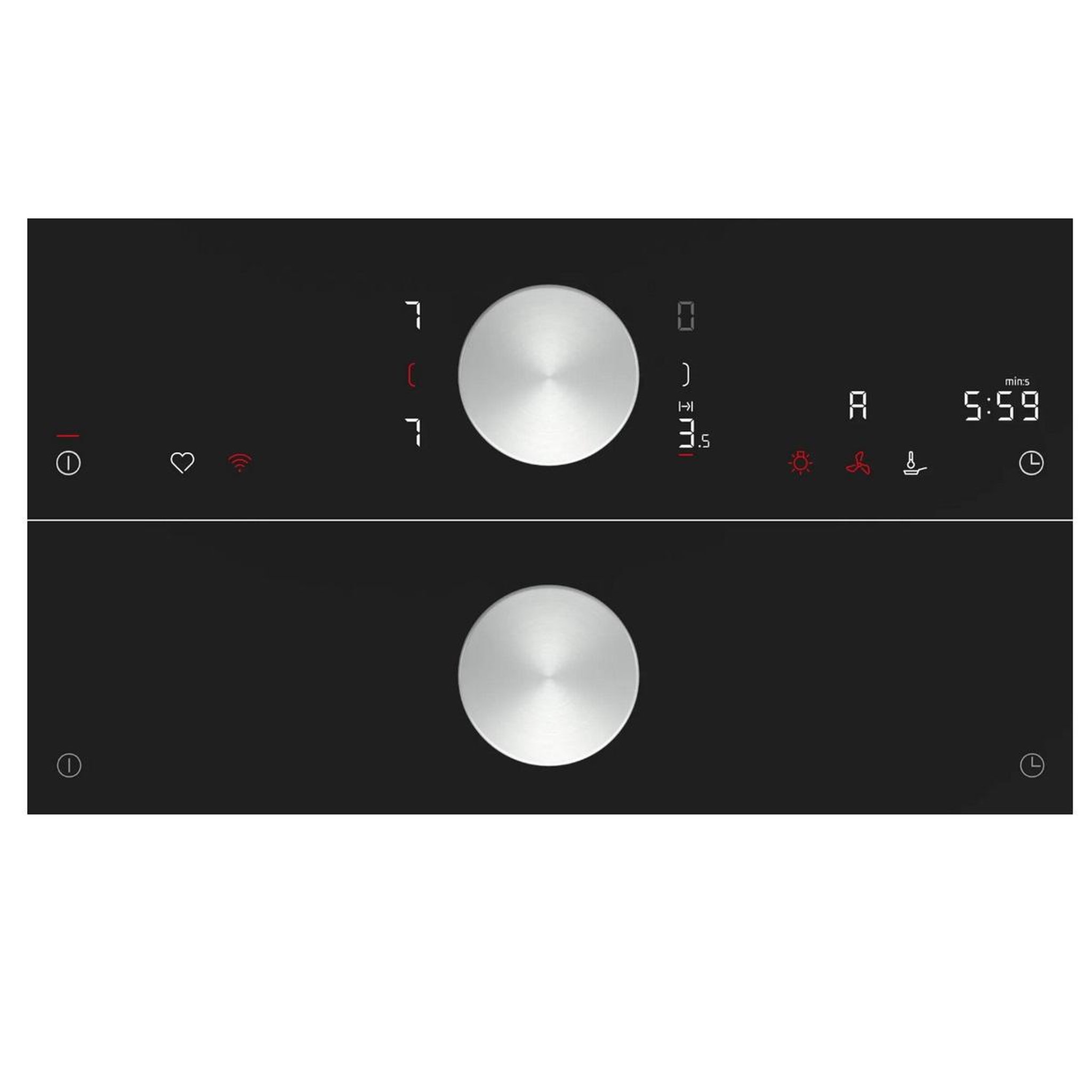 Voir la diapositive 2 : Neff Table de cuisson induction 71cm 4 feux 7400w noir - T67TTX4L0