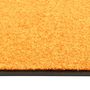 Voir la diapositive 3 : VIDAXL Paillasson lavable Orange 90x120 cm