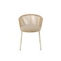 Voir la diapositive 2 : Paris Prix Chaise Design Corde  Toa  75cm Beige