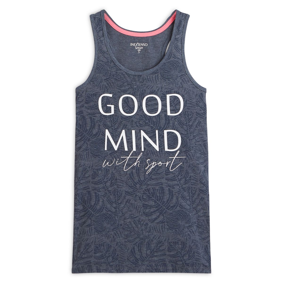 IN EXTENSO Debardeur de sport bleu marine femme