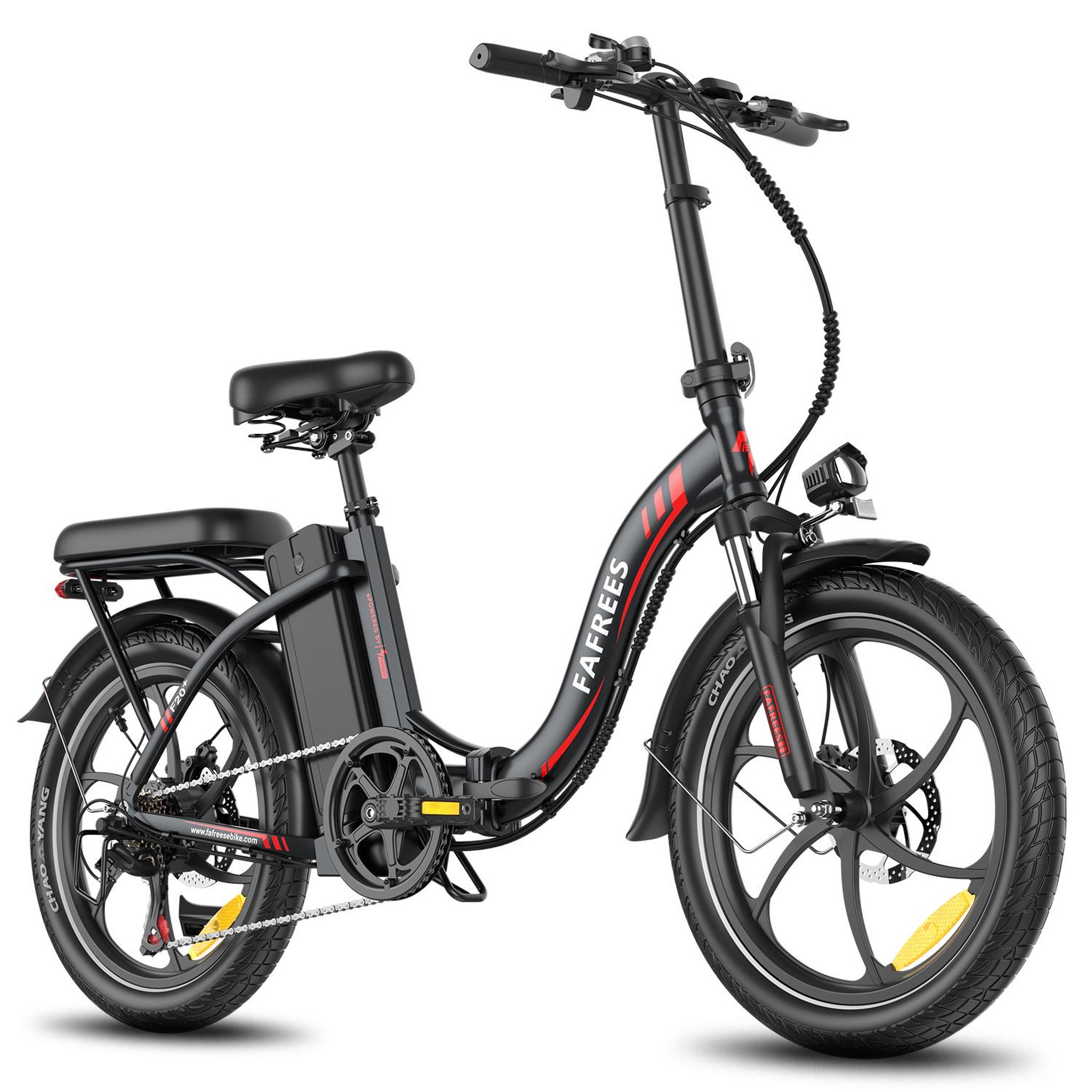 Voir la diapositive 4 : FAFREES Vélo électrique pliable urbain fafrees f20+