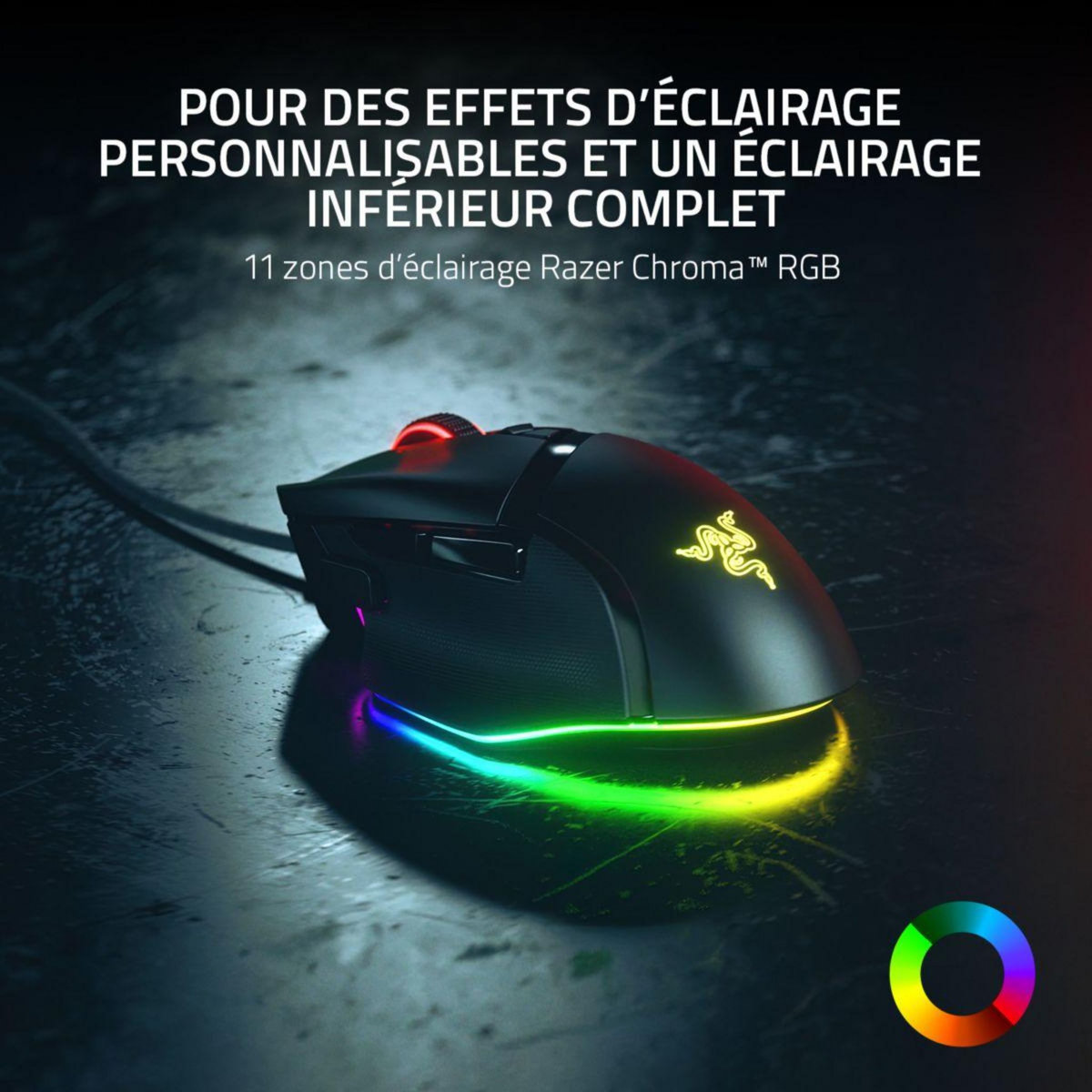 Razer Souris Gamer Filaire Basilisk V3