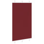 Voir la diapositive 3 : VIDAXL Store plisse rouge bordeaux 120x200 cm largeur du tissu 119,4cm