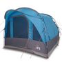 Voir la diapositive 4 : VIDAXL Tente de camping tunnel 3 personnes bleu impermeable
