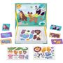 Voir la diapositive 2 : No name LIVRE MAGNETIQUE ANIMAUX 47PCS DIY63004