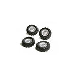 ROLLY TOYS Trac Air Tyres 4 Pneus pour Tracteurs