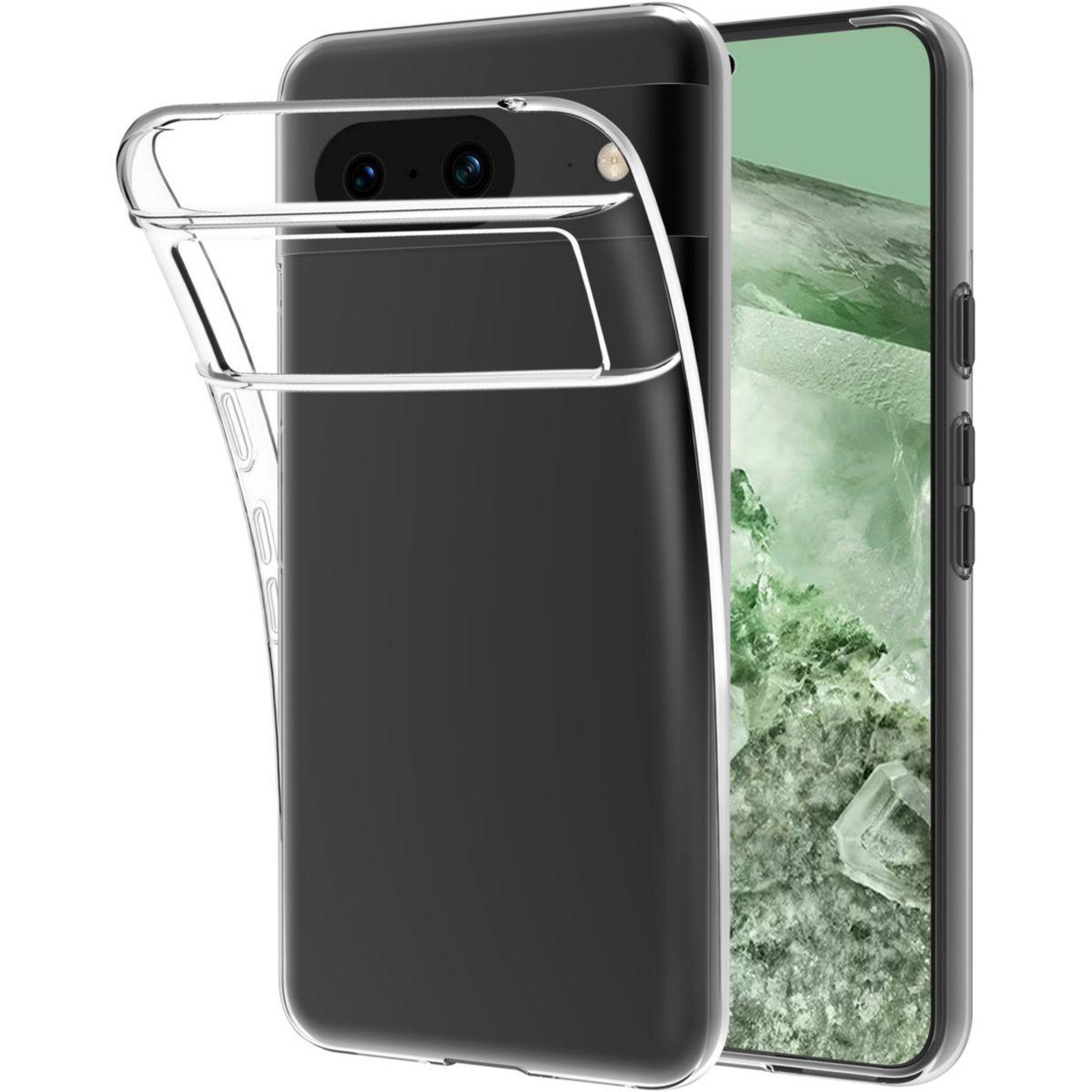 Voir la diapositive 3 : ESSENTIEL B Pack google pixel 8a coque + verre trempé x2