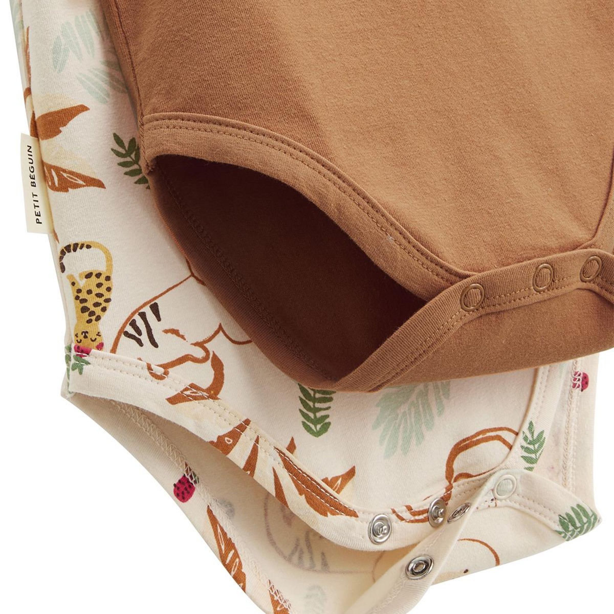 Petit Béguin Lot de 2 bodies bébé manches courtes Tango