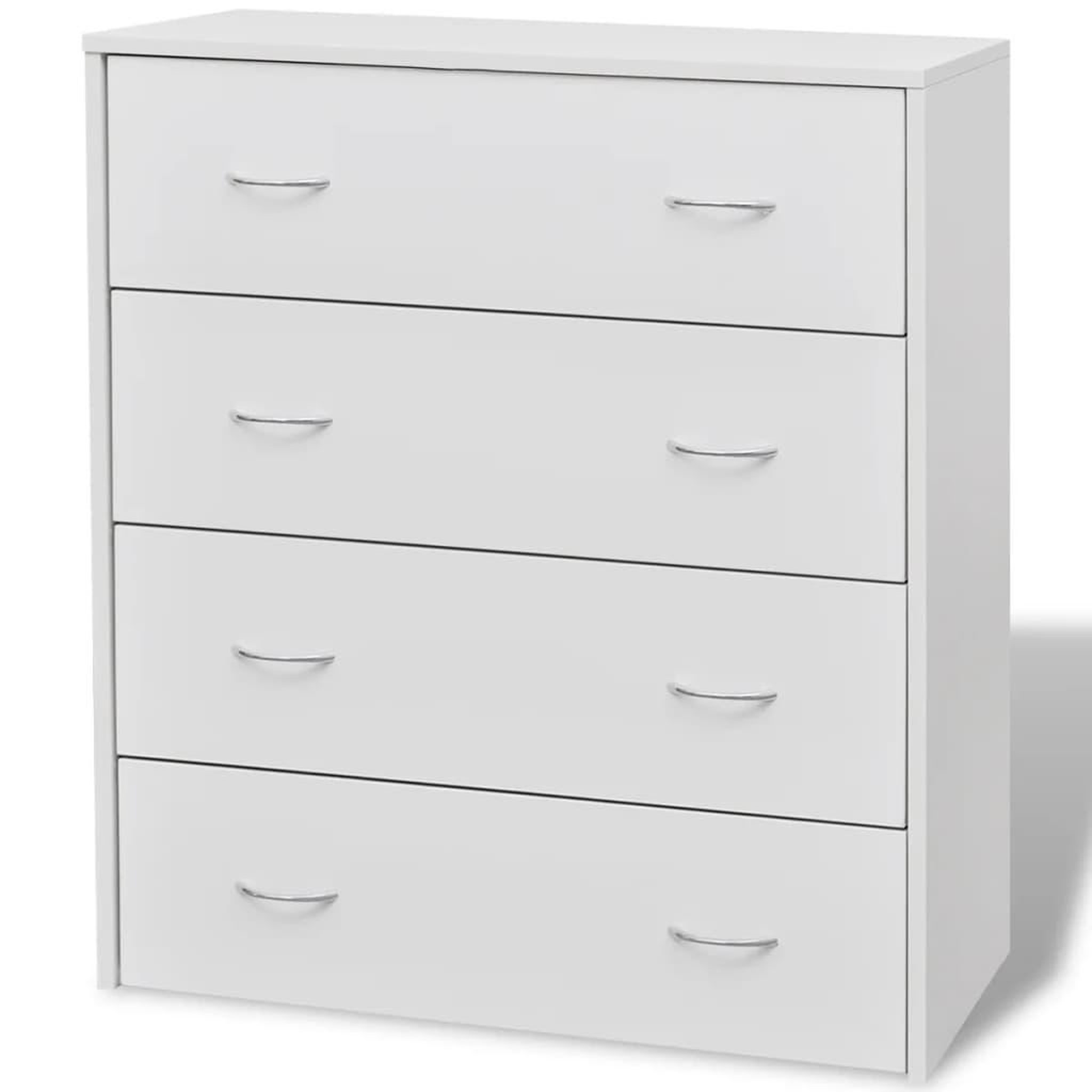 Voir la diapositive 3 : VIDAXL Buffet avec 4 tiroirs 60x30,5x71 cm Blanc