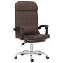 Voir la diapositive 2 : VIDAXL Fauteuil de massage inclinable de bureau Marron Similicuir