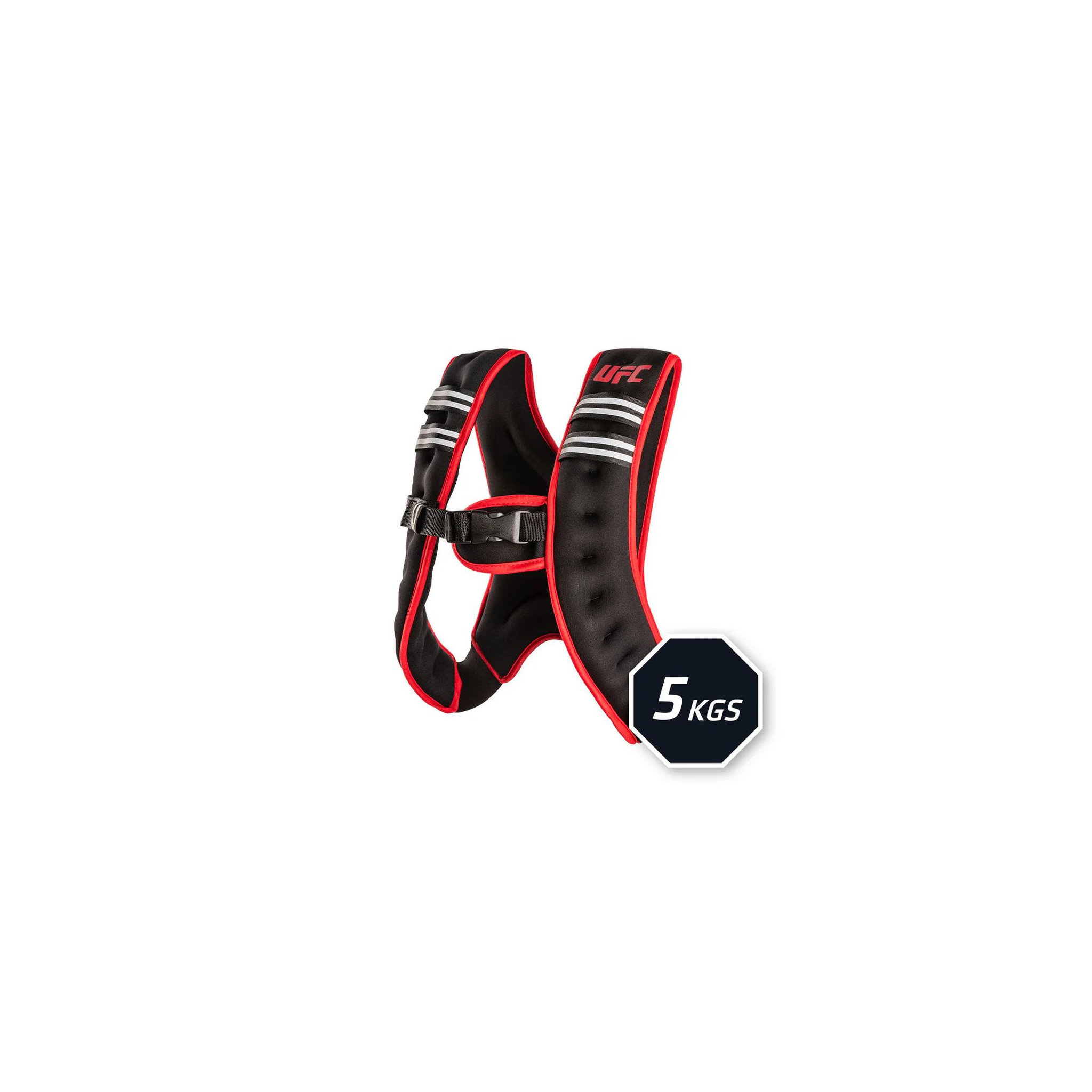 UFC Gilet lesté - ufc - poids 5 kg - bandes réfléchissantes