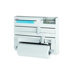 Leifheit Dérouleur coupe film, papier, essuie tout blanc - 25723