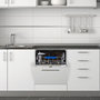 Voir la diapositive 5 : SMEG Lave vaisselle encastrable STL233CLH Hauteur 86cm