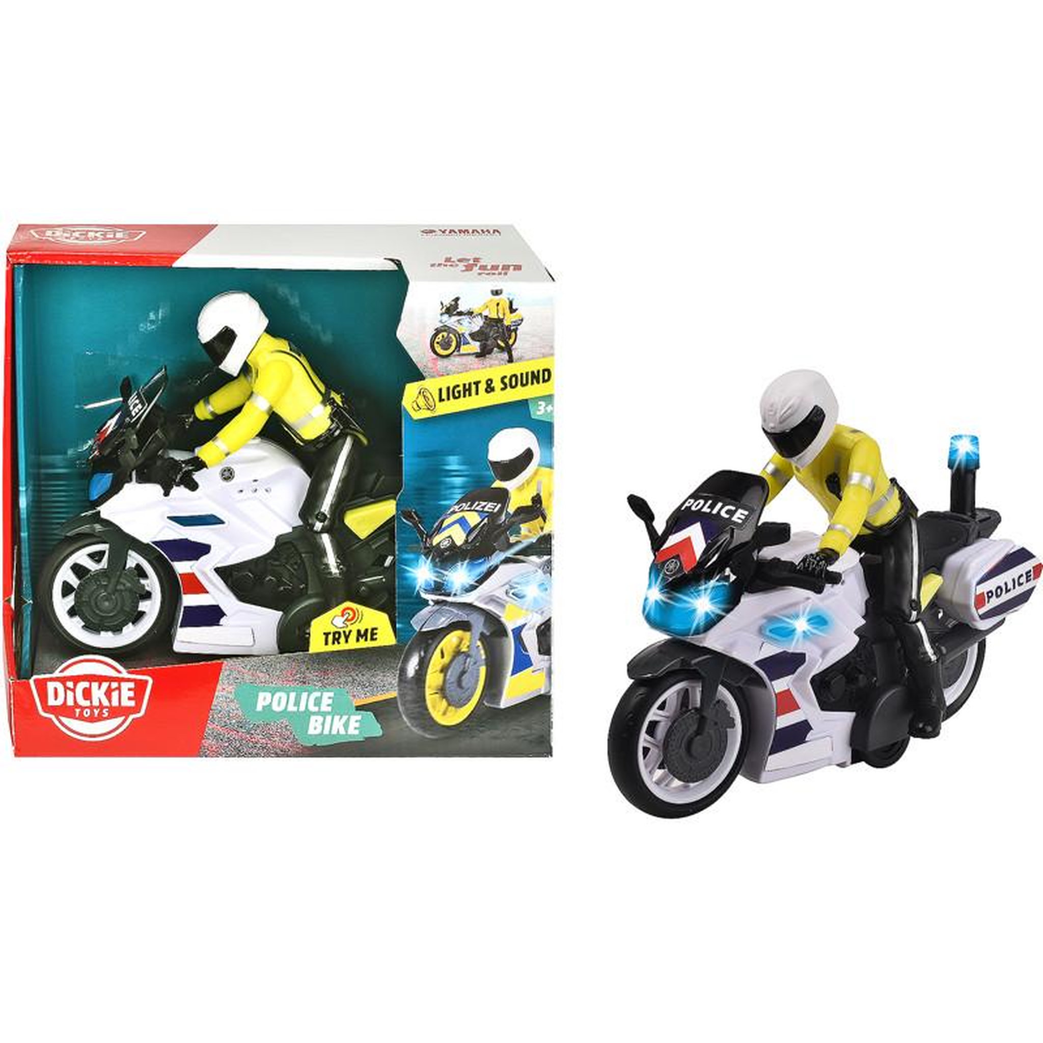 Dickie VEH 17CM DICKIE MOTO SECOURS Smoby SMY203712018002