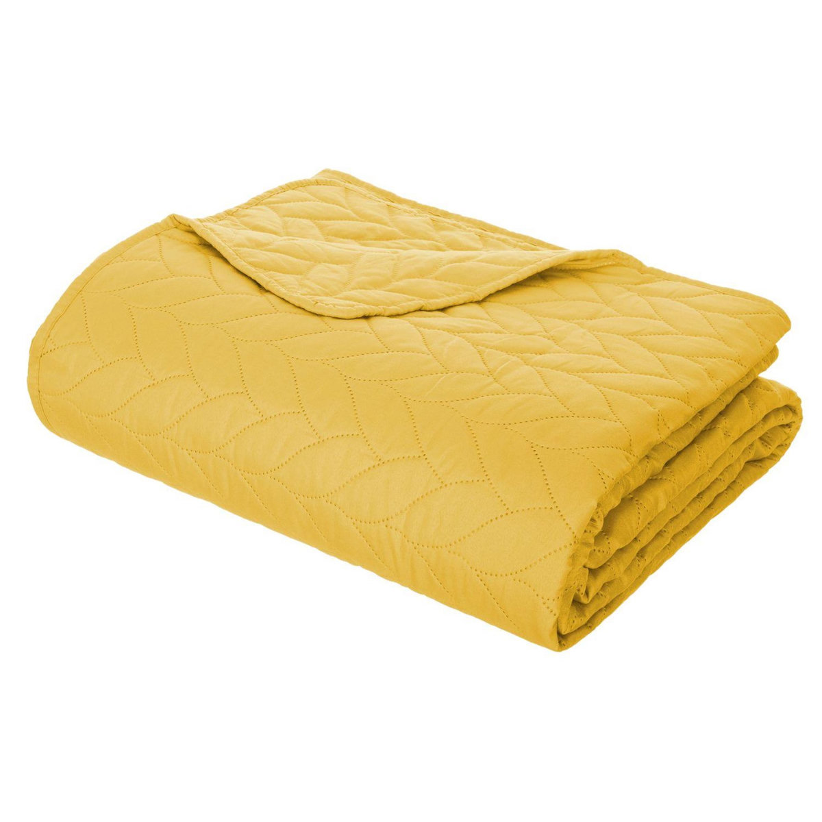 ATMOSPHERA Dessus de lit avec 2 taies d'oreillers tressés en polyester