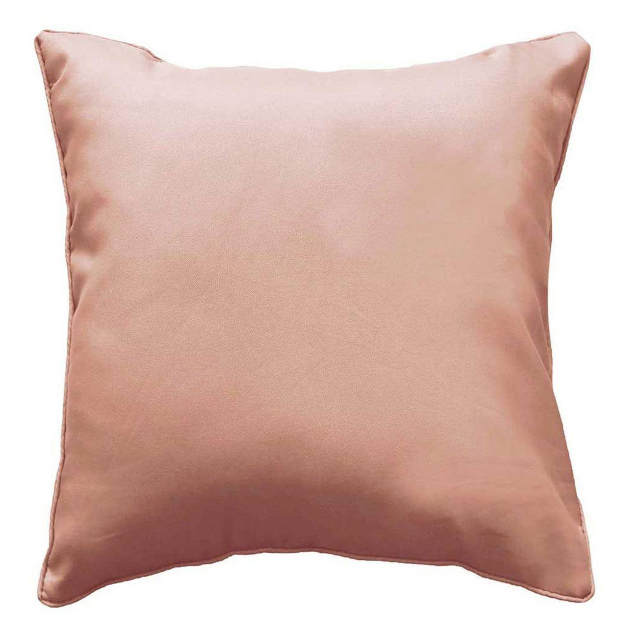 Douceur d'Intérieur Coussin déco  essentiel  40x40cm rose poudré