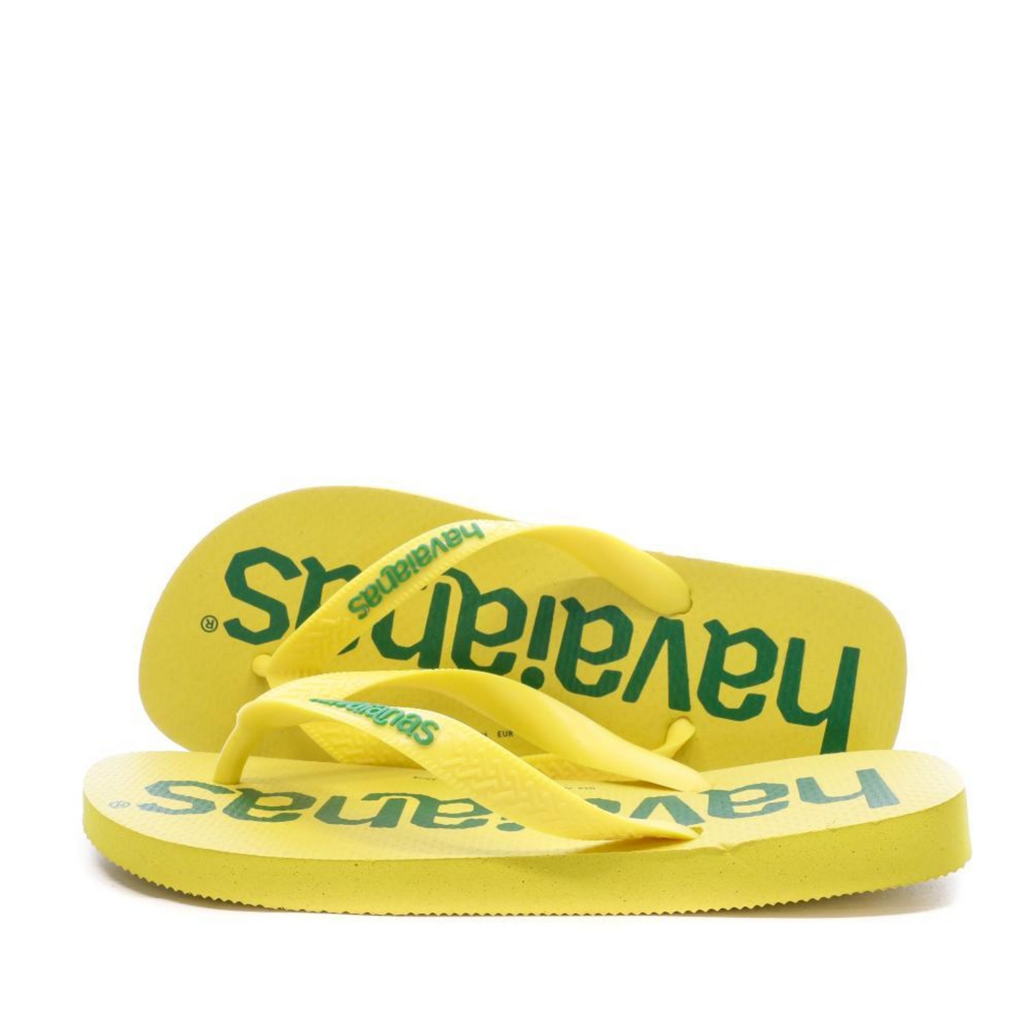 Tongues Havaianas Enfant Top Logomania | 100% Caoutchouc | Antidérapant Et Résistant à L'Eau