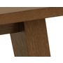 Voir la diapositive 4 : LISA DESIGN Pauline - table basse effet bois - chêne foncé - 130 cm
