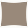 Voir la diapositive 2 : VIDAXL Voile de parasol tissu oxford carre 2,5x2,5 m taupe
