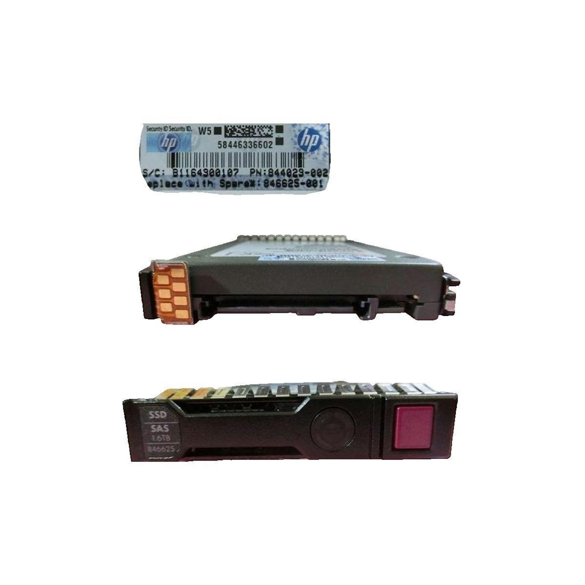 HPE Disque SSD HP HPE 1.6 To SAS 12Gb/s