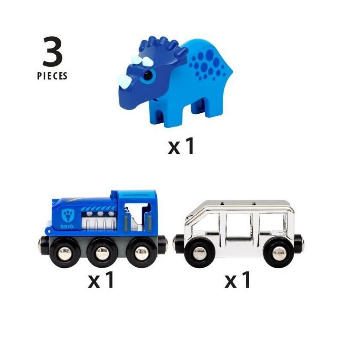 RAVENSBURGER BRIO World, 36111 Train Édition Spéciale Circuit de train en bois, pour les enfants a partir de 3 ans, Ravensburger