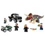 Voir la diapositive 3 : LEGO Jurassic World 76950 L&rsquo;Embuscade du Tricératops en Pick-up,  Dinosaure Jouet, et Voiture