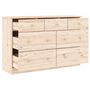 Voir la diapositive 3 : VIDAXL Commode ALTA 112x35x73 cm bois massif de pin