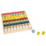 SMALL FOOT Small Foot - Wooden Math Multiplication Color, 82dlg. 11163
