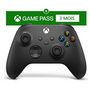 Voir la diapositive 1 : MICROSOFT Manette Carbon Black +3 mois de Game Pass Ultimate