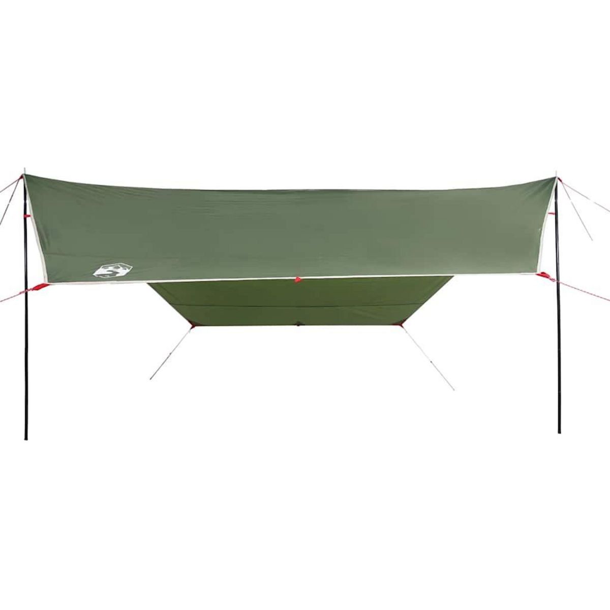 VIDAXL Bache de camping vert 430x380x210 cm impermeable