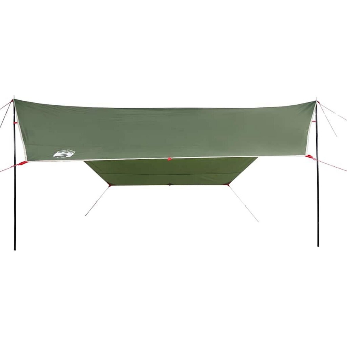 VIDAXL Bache de camping vert 430x380x210 cm impermeable