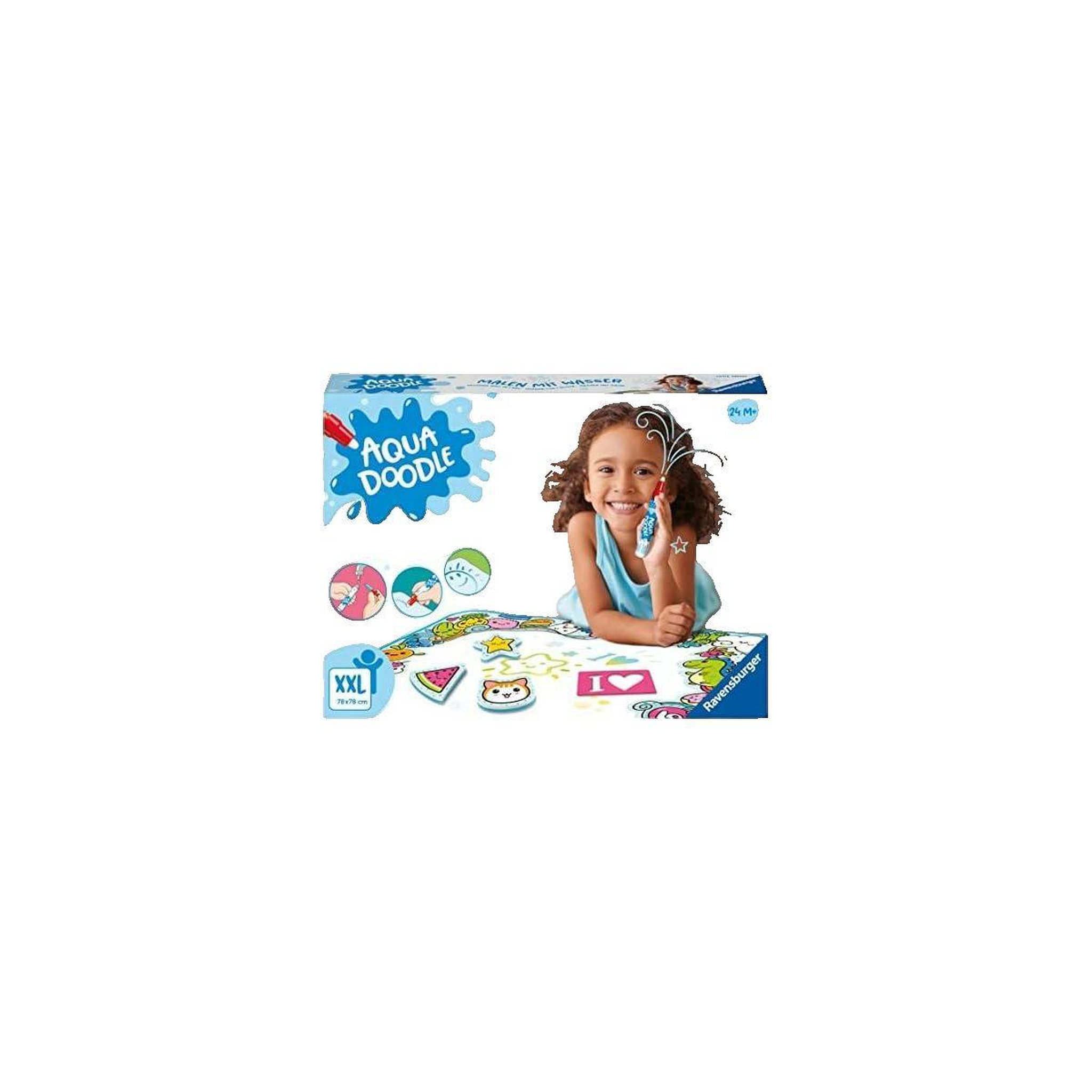 Voir la diapositive 2 : RAVENSBURGER Tapis de dessin aquatique Ravensburger Aquadoodle Little Artist
